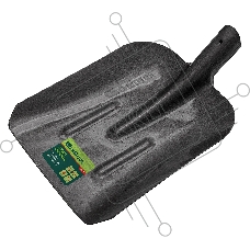 Лопата совковая Сибртех, 235х285, ребра жесткости, рессорная сталь, 0,7 кг, без черенка