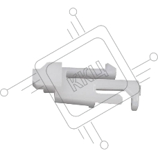 Защёлка блока лазера HP CLJ CP5220/CP5525/M750/M775 (RC2-6847) OEM