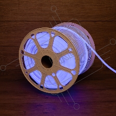 Гибкий неон LED SMD 8х16 мм, синий, 120 LED/м