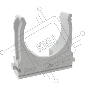 Держатель с защелкой. д.40мм | 51040 | DKC