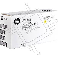 Контрактный картридж HP 645A лазерный желтый (12000 стр)