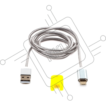Кабель Cablexpert  магнитный USB 2.0 CC-USB2-AMmUMM-1M, AM/ microBM 5P, 1м, алюминиевые разъемы, коробка