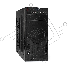 Компьютерный корпус Exegate EX261449RUS Miditower CP-601 Black, ATX, <CP400W, 80mm>, 2*USB, Audio