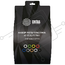 Пластик для ручки 3D Cactus CS-3D-PETG-9X10M PETG d1.75мм L10м 9цв.