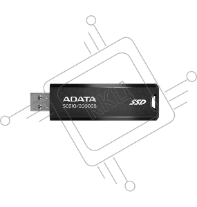 Накопитель SSD внешний USB 3.2 2TB BLACK SC610-2000G-CBK/RD ADATA