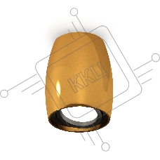 Светильник Ambrella Light XS1125002 PYG/PBK золото желтое полированное/черный полированный MR16 GU5.3 (C1125, N7002)