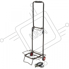 Тележка Рыжий кот BX-15ZP-2 черная, пластик. колеса (15 кг)