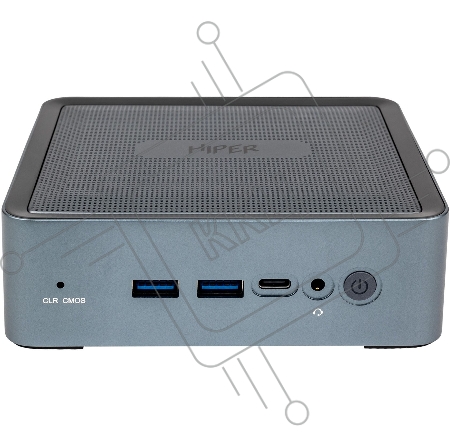 Неттоп Hiper ED20 i5 1240P (1.7) 8Gb SSD256Gb Iris Xe noOS GbitEth WiFi BT 65W черный (I5124R8N2NSG)