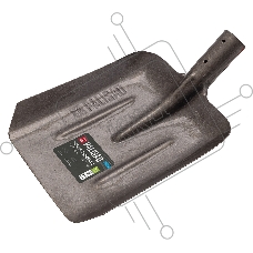 Лопата совковая, 230х275, ребра жесткости, рессорная сталь, 0,9 кг, без черенка, LUXE Palisad