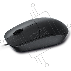 Мышь проводная Rapoo N100 черный, 1600 dpi, USB, кнопки - 3