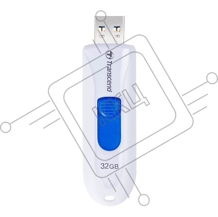 Флеш Диск Transcend USB Drive 32Gb JetFlash 790 TS32GJF790W {USB 3.0}