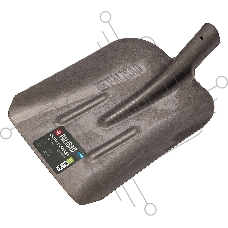 Лопата совковая, 235х285, ребра жесткости, рессорная сталь, 0,9 кг, без черенка, LUXE Palisad