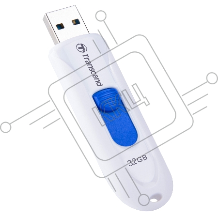 Флеш Диск Transcend USB Drive 32Gb JetFlash 790 TS32GJF790W {USB 3.0}