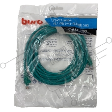 Патч-корд Buro UTP 4 пары cat5E CCA molded 5м зеленый RJ-45 (m)-RJ-45 (m)