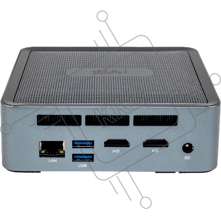 Неттоп Hiper ED20 gray (Core i5 12400P/16Gb/512Gb SSD/noDVD/VGA int/noOS) (I5124R16N5NSG)