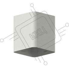 Корпус светильника C7814 SGR серый песок 70*70*H80mm MR16 GU5.3