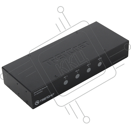 KVM-переключатель Trendnet TK-422DVK Комплект 4-портовый KVM-переключатель с выходом DVI