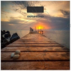 Весы напольные Redmond RS-752 макс.180кг рисунок/причал