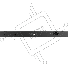 Сетевой коммутатор Smart L2 Surveillance Switch 24х1000Base-T PoE, 4xCombo 1000Base-T/SFP, PoE Budget 370W, Long-range PoE up to 250m