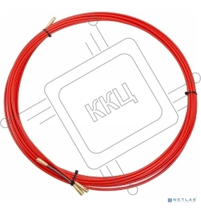Протяжка кабельная REXANT (мини УЗК в бухте), стеклопруток, d=3,5 мм 50 м, красная