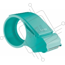 Диспенсер для клейкой ленты Kw-Trio 03328-BLUE шир.50мм дл.54м