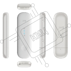 Модем 2G/3G/4G ZTE MF79RU USB Wi-Fi Firewall внешний белый