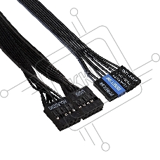 Компьютерный корпус Miditower ExeGate AA-440-AA450 (ATX, AA450 8 см, 2*USB, аудио)
