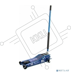 Домкрат гидравлический подкатной STELS 51136, быстрый подъем 3т low profile quick lift 75-515мм про