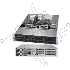 Серверная платформа SuperMicro SYS-6029P-WTRT 2U 6029P-WTRT noCPU(2)Scalable/TDP 70-205W/ no DIMM(12)/ SATARAID HDD(12)LFF/ 2x10GbE/ 3xFH, 2xLP, M2/ 2x1200W
