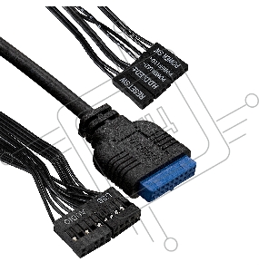 Корпус Minitower ExeGate BAA-113U-AAA350 (mATX, БП AAA350 с вент. 8см, 2*USB+1*USB3.0, аудио, черный)