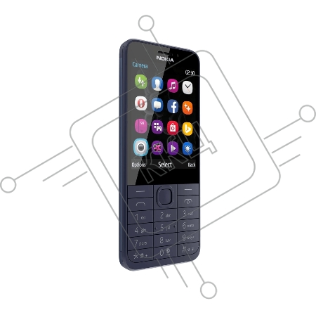 Телефон сотовый Nokia 230 DUAL SIM BLUE 16PCML01A02