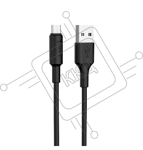 Кабель USB 2.0 hoco X25, AM/microBM, черный, 1м