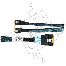 Кабель/ SFF-8654 8i/SFF-8654 4i*2-0.8M