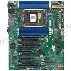 Серверная материнская плата Supermicro MBD-H12SSL-I-B, SP3, AMD EPYC 7002/7003, 8xDDR4, 8xSATA, 2xM.2, 5xPCIe x16, 2xPCIe x8, 2x1Gb LAN, 4xUSB 3.2 Gen 1, 1xVGA, ATX
