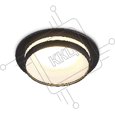 Светильник Ambrella light TN30708 BK черный GU5.3 D92*36