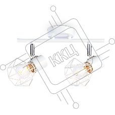 Светильник Ambrella light TR8628/2 WH/CH белый/хром E27*2 max 40W 260*91*175