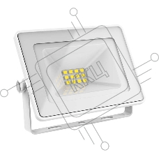 Прожектор светодиодный Gauss LED 10W 700lm IP65 6500К белый | 613120310 | Gauss