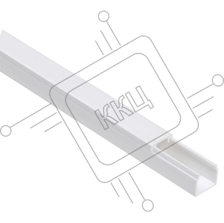 Кабель-канал 10х7 L2000 пластик ЭЛЕКОР ИЭК CKK10-010-007-1-K01