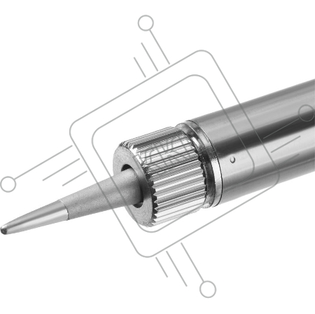 Паяльник STAYER 55300-30  profi с двухкомп. рукояткой и долговечным жалом припой и подставка 30Вт