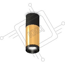 Светильник Ambrella Light XS6327040 PYG/SBK/PBK золото желтое полированное/черный песок/черный полированный MR16 GU5.3