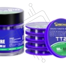 Леска (струна) Mechanic Genuine Tungsten Cutting Wire TT25 0,025 мм 100м 5шт. в банке