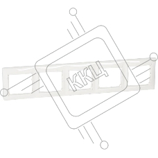 Рамка 5-м Valena горизонт. бел. (DIY-упак.) Leg 696744