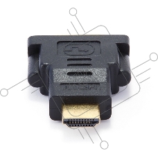 Переходник Gembird Переходник HDMI-DVI 19M/25F, золотые разъемы, пакет(A-HDMI-DVI-3)