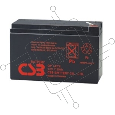 Батарея CSB GP 1272 (12V 7.2Ah) (28W) F1