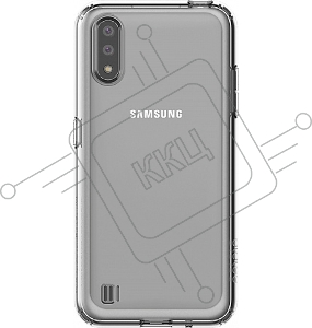 Чехол (клип-кейс) Samsung для Samsung Galaxy A01 araree A cover прозрачный (GP-FPA015KDATR)
