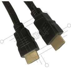 Кабель аудио-видео Buro HDMI (m)/HDMI (m) 1м. черный (HDMI-V1.4-1MC)