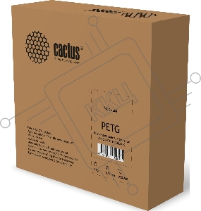 Пластик для принтера 3D Cactus CS-3D-PETG-1KG-BLACK PETG d1.75мм 1кг 1цв.