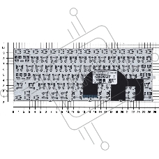 Клавиатура для ноутбука Dell Inspiron 11-3137 черная