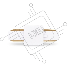 GL7065 WH белый коннектор прямой однофазный для соединения трековых шинопроводов