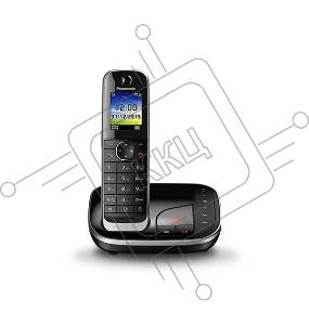 Беспроводной телефон  DECT Panasonic Беспроводной телефон  DECT Panasonic/ цветной, АОН, черный, автоответчик
